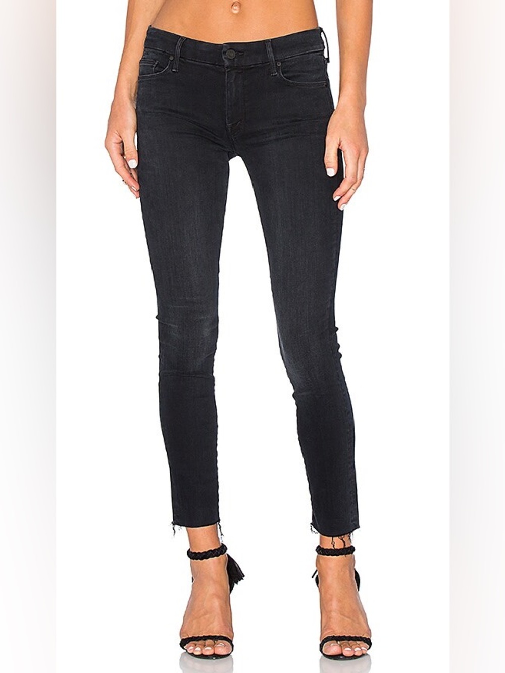 MOTHER The Looker Ankle Fray in Blackbird
